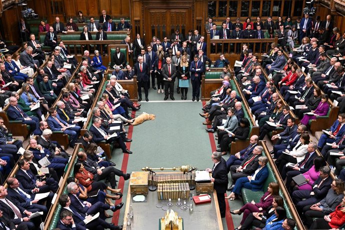 Archivo - 07 January 2026, United Kingdom, London: UK Prime Minister Sir Keir Starmer speaks during Prime Minister's Questions in the House of Commons. Photo: -/House Of Commons via PA Wire/dpa