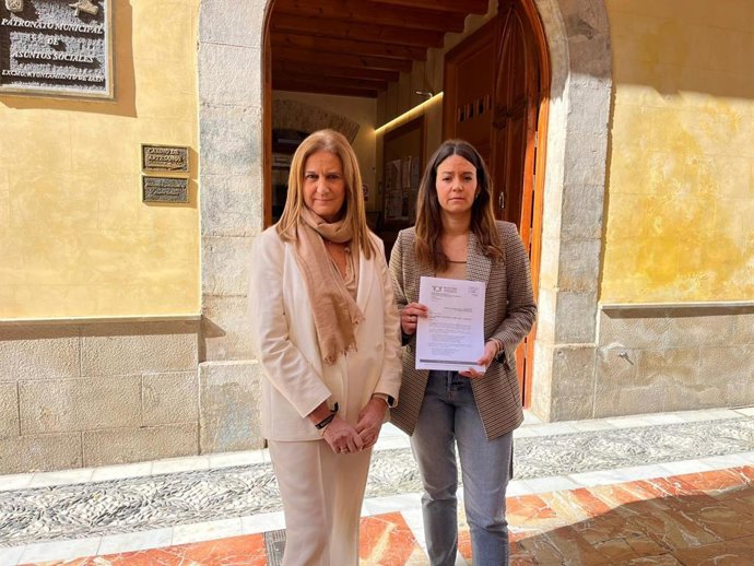 Carmen Colmenero y María Segovia