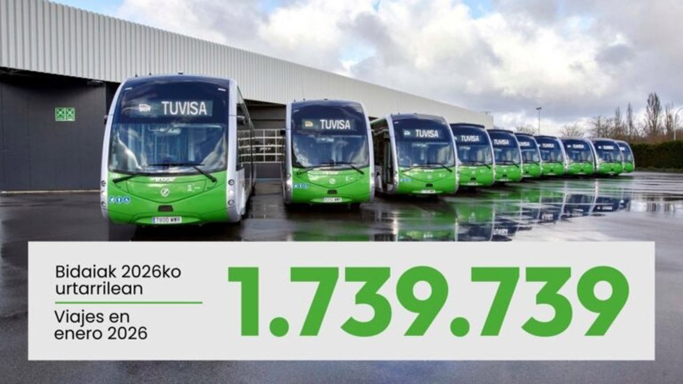 Nuevo récord de viajeros en Tuvisa