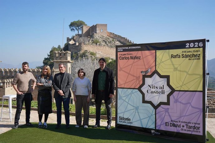 Presentación de Nits al Castell de Xàtiva