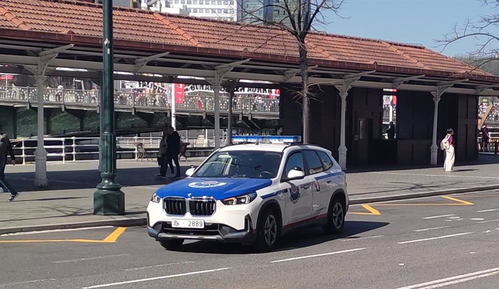 Coche patrulla de la Ertzaintza