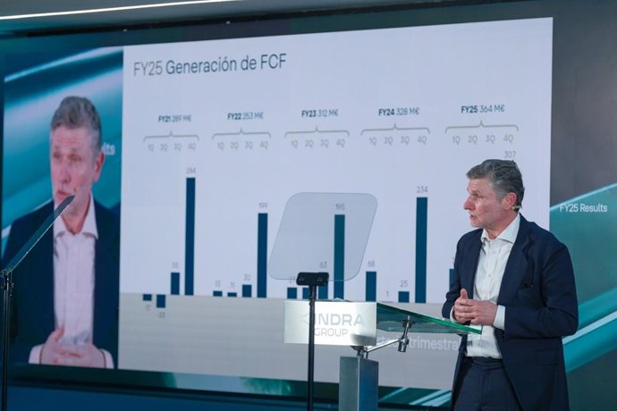 El director financiero de Indra Group, Miguel Forteza