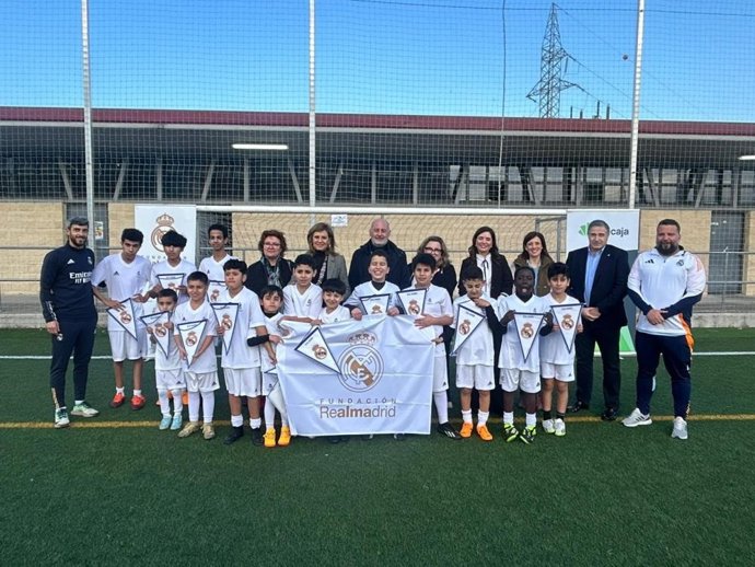 Visita de la Fundación Real Madrid
