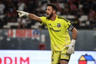 Futbol, Colo Colo vs Union La Calera Fecha 3, Liga de primera 2026. El jugador de Colo Colo Fernando De Paul  es fotografiado durante el partido de la liga de primera contra Union La Calera disputado en el Estadio Monumental en Macul,