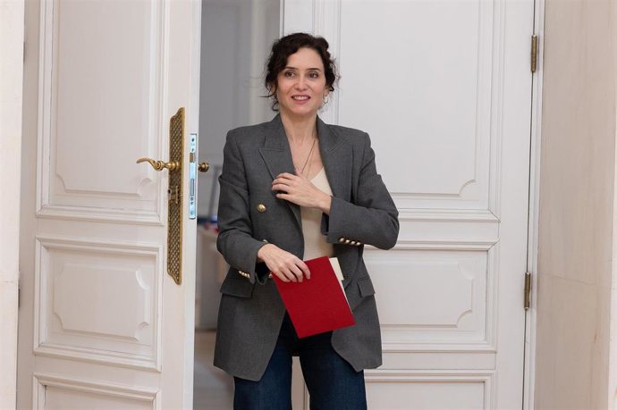 Isabel Díaz Ayuso, presidenta de la Comunidad de Madrid.