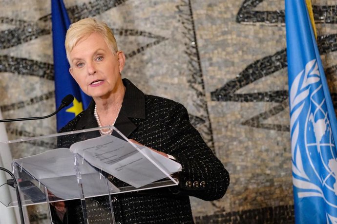 Archivo - La directora del Programa Mundial de Alimentos (PMA), Cindy Mccain