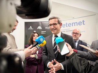 El consejero de Industria, Energía y Minas, Jorge Paradela, en la jornada de networking.