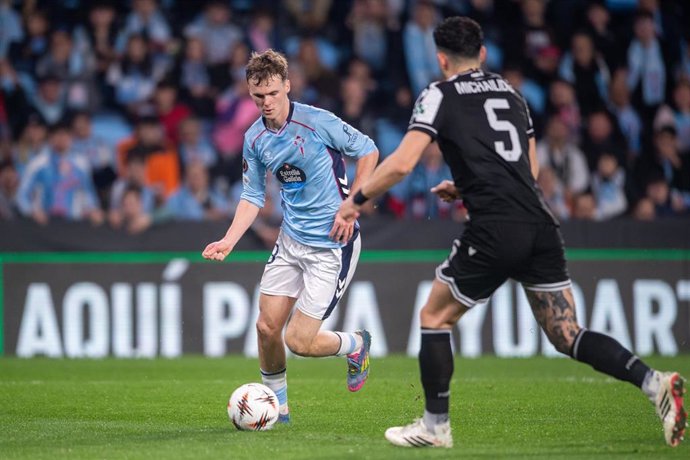 Williot Swedberg, en un partido con el Celta de Vigo.