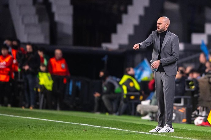 Claudio Giráldez, entrenador del Celta de Vigo.
