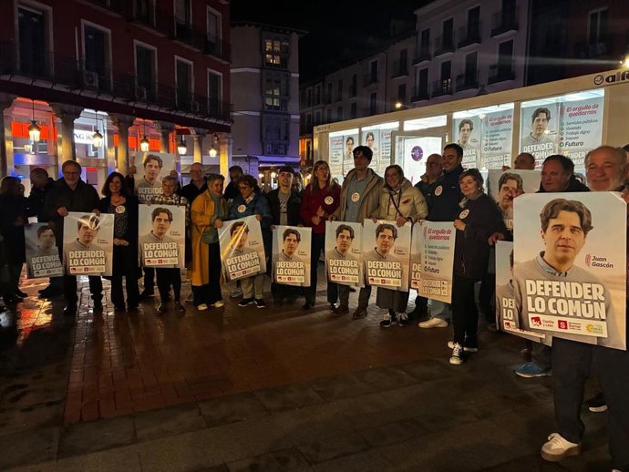 Inicio de campaña en Valladolid de IU-Sumar-Verdes Equo.