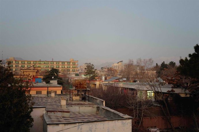 Vista general de la capital de Afganistán, Kabul