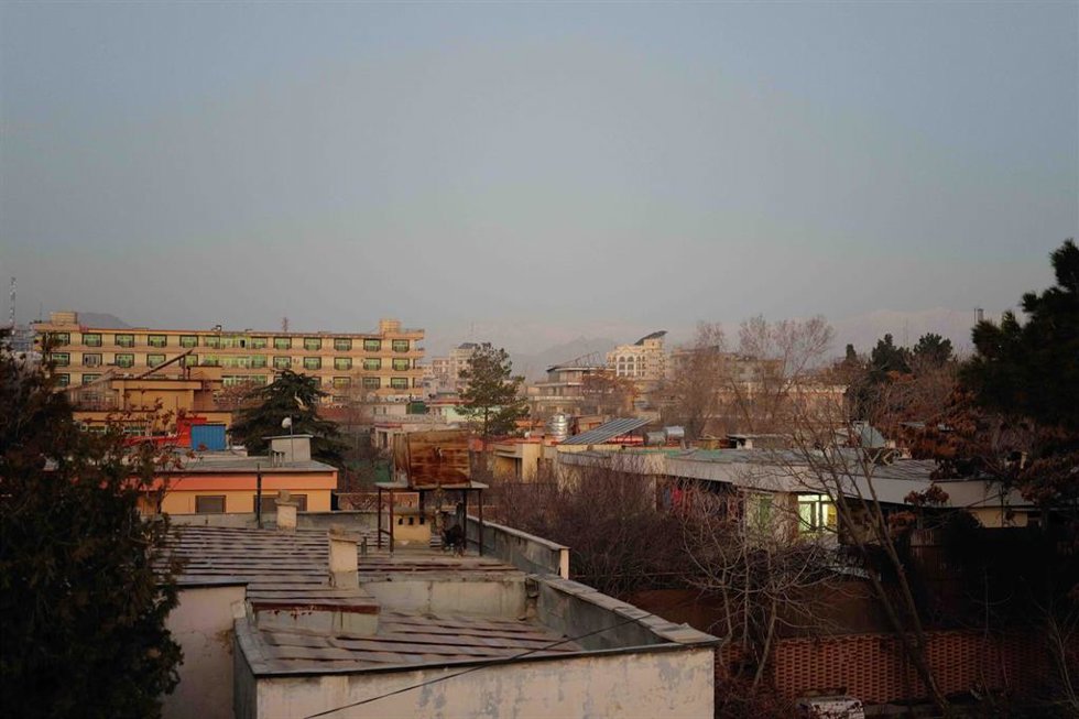 Vista general de la capital de Afganistán, Kabul