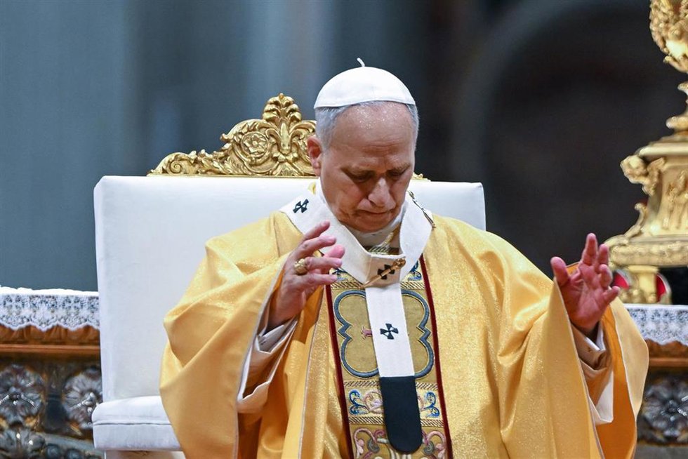 Archivo - El Papa León XIV.