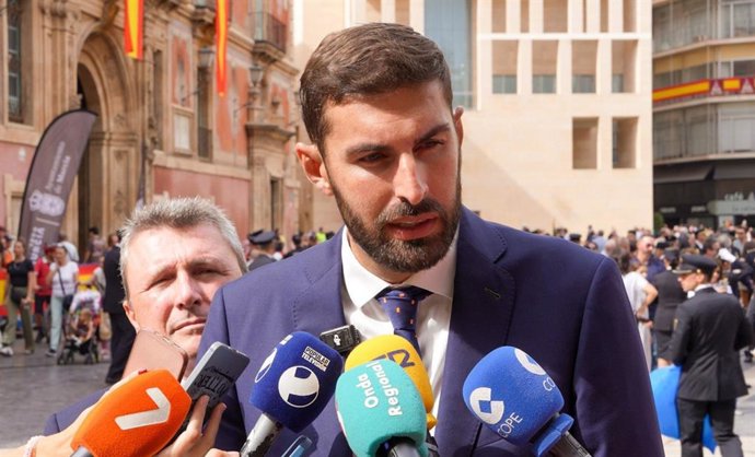 Archivo - El presidente provincial de Vox, José Ángel Antelo, en una foto de archivo