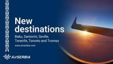 Foto: Air Serbia lanza nuevos vuelos directos a Sevilla y Tenerife a partir del último trimestre de 2026