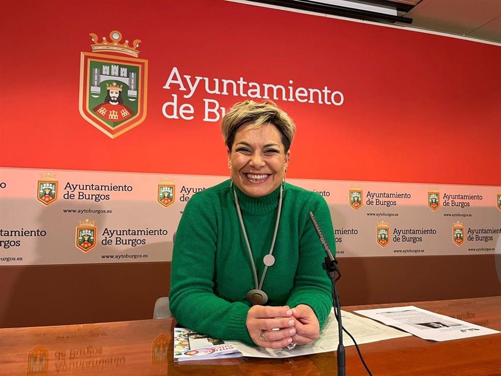 Archivo - La concejal de Servicios Sociales de Burgos, Mila del Campo.