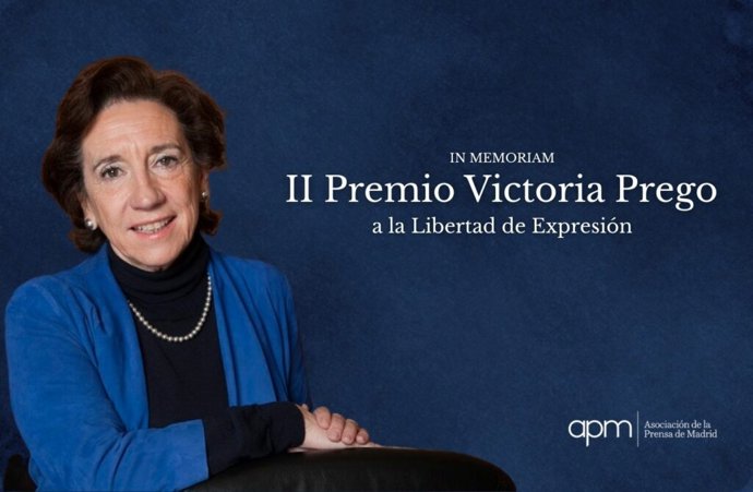 La APM convoca el II Premio Victoria Prego a la Libertad de Expresión dotado con 6.000 euros