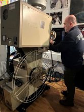 Foto: La Filmoteca homenajea en marzo a su proyeccionista, Fidel García, con un ciclo de sus películas preferidas