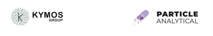 Archivo - Logos de Kymos Group y Particle Analytical.