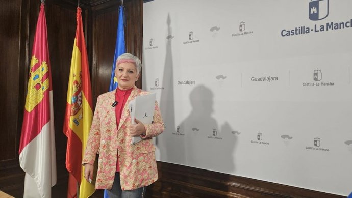 La delegada del Gobierno regional en Guadalajara, Rosa María García.