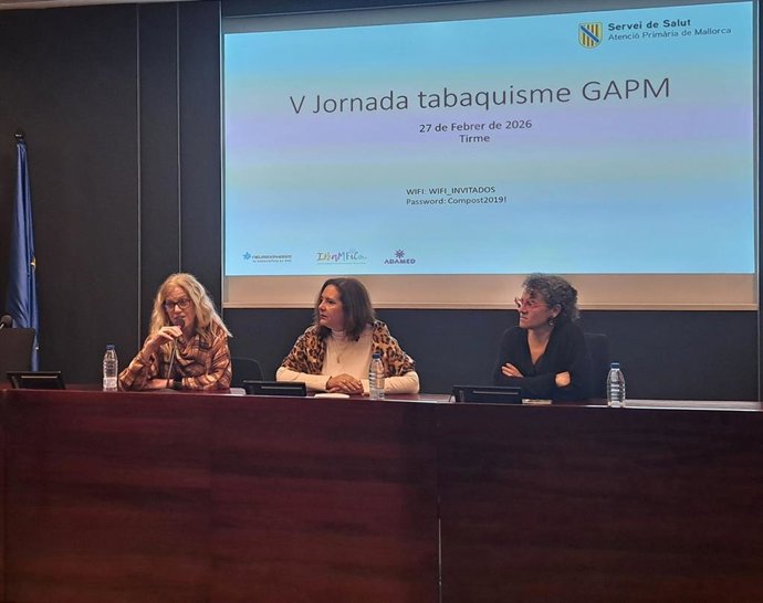 La V Jornada de Tabaquismo de la Gerencia de Atención Primaria de Mallorca.