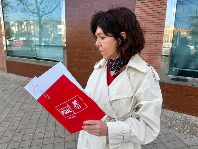 La parlamentaria andaluza del PSOE María Ángeles Prieto