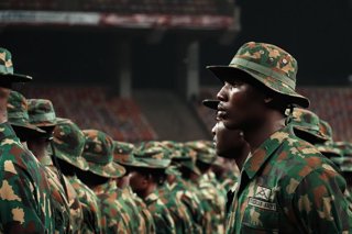 Archivo - Militares del Ejército de Nigeria (archivo)