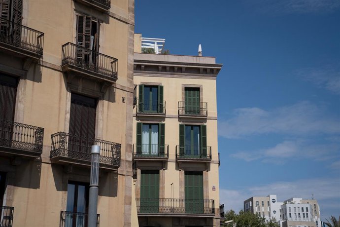 Archivo - Façana d'un edifici