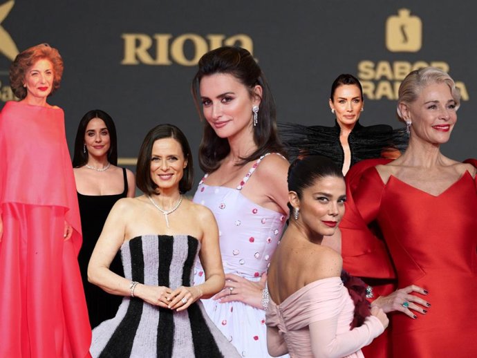 Los mejores 'looks' de la alfombra roja de los premios Goya a lo largo de la historia