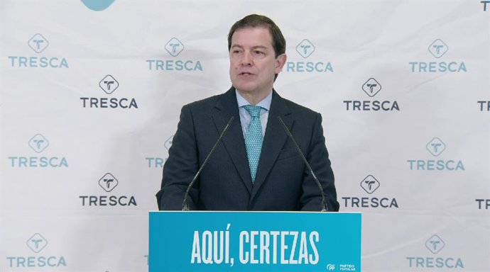 15M.-Mañueco compromete subir un 15% la inversión en innovación para crear 8.000 empleos tecnológicos "como mínimo"