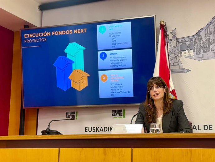 Maider Etxebarria Gasteizko alkatea