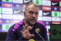 Hansi Flick: "Ganamos con suerte en Villarreal"