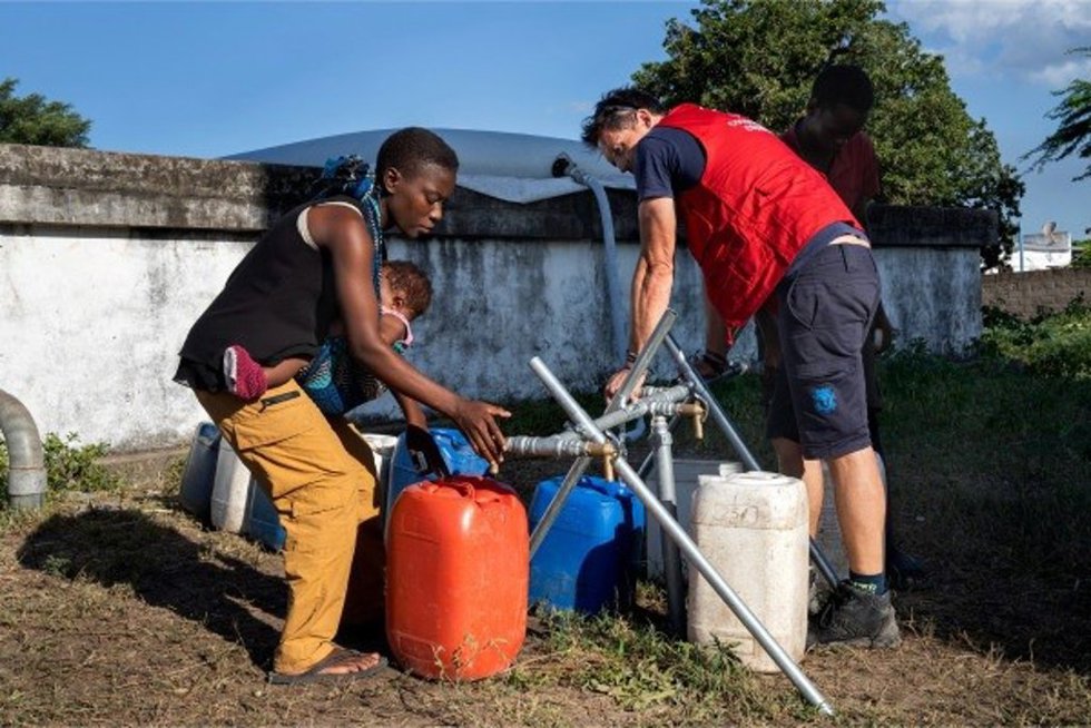 Finaliza con éxito la misión potabilizadora del START en Mozambique.