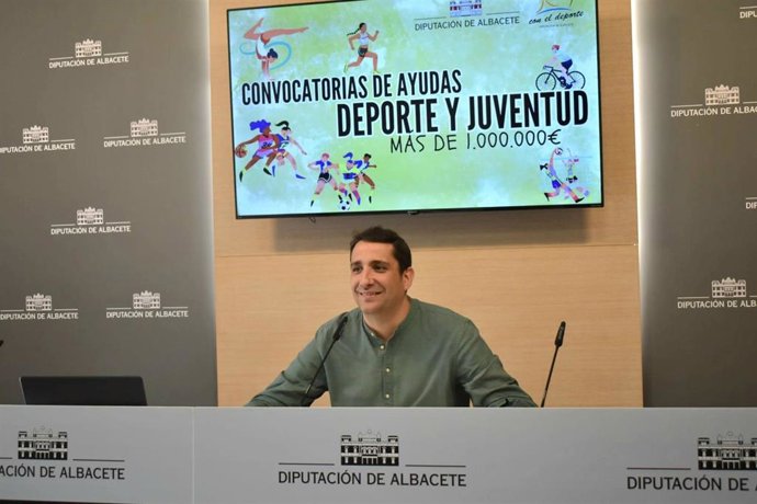 El diputado de Deportes de la Diputación de Albacete, Dani Sancha.