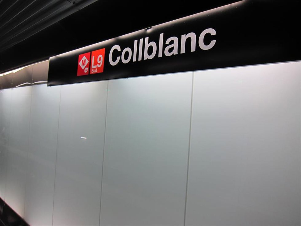 Archivo - L9 Sud del Metro de Barcelona, estación Collblanc