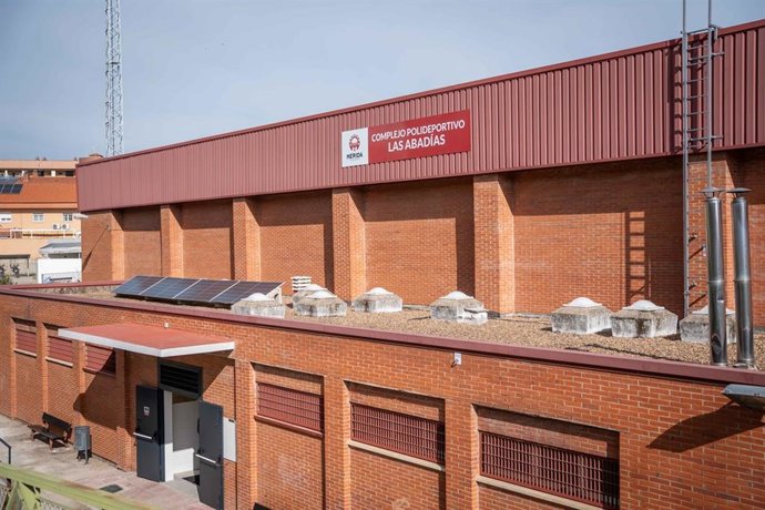 Obras polideportivo Las Abadías.