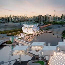 Imagen del proyecto del nuevo Museo de Ciencias de Ontario (Canada)