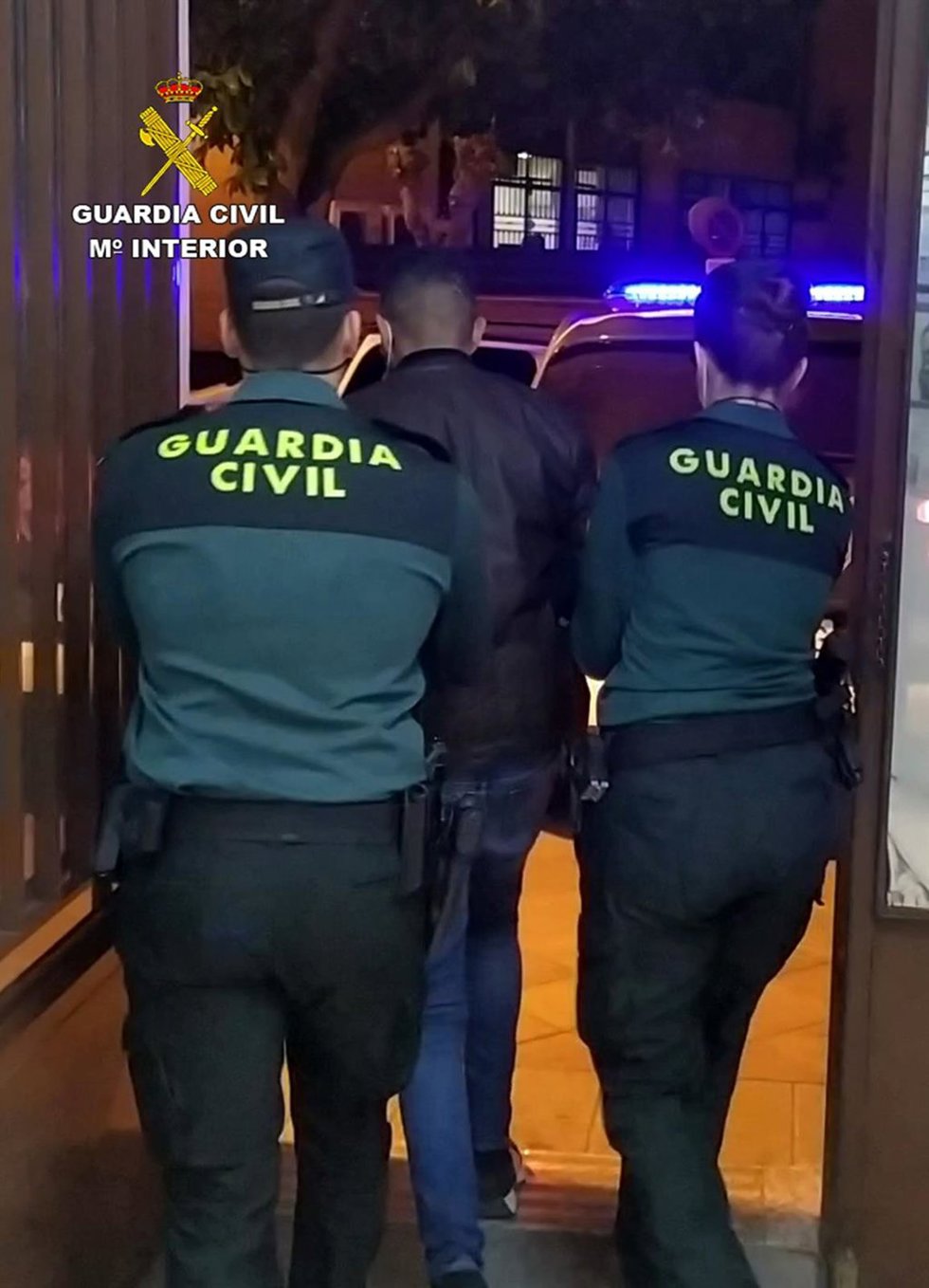 Uno de los detenidos