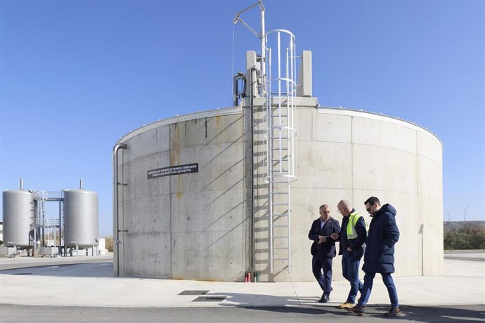 Visita a la depuradora de Tudela.