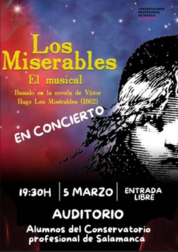 El Conservatorio Profesional de Salamanca celebra su Semana Cultural con tres conciertos familiares abiertos a toda la ciudad