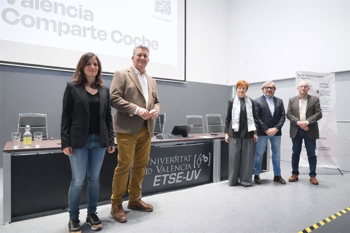 Presentación de la iniciativa 'València Comparte Coche'