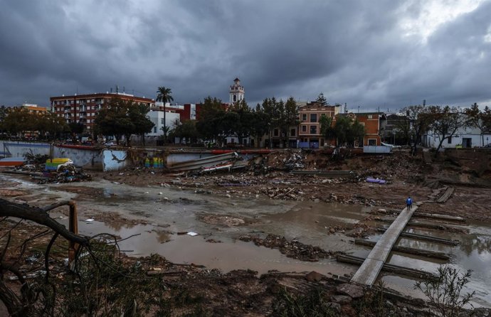 Archivo - Estragos ocasionados por la dana, a 13 de noviembre de 2024, en Picanya (Valencia)