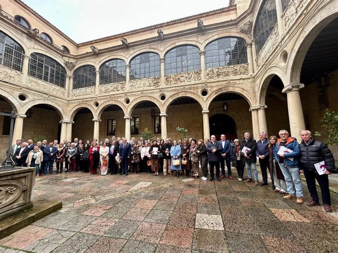 La Diputación de León ha celebrado este viernes un homenaje al personal de la Institución provincial que se ha jubilado durante 2025.