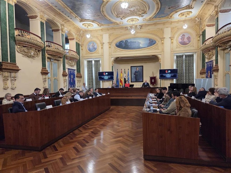Pleno de la Diputación de Badajoz