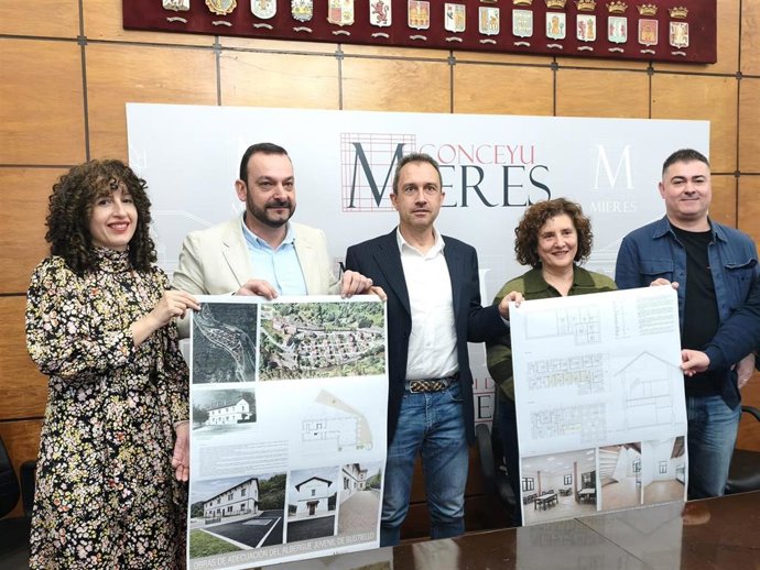 Ovidio Zapico, en el centro