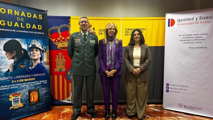 Presentación de las jornadas sobre igualdad 'Talento, Liderazgo y Servicio'.