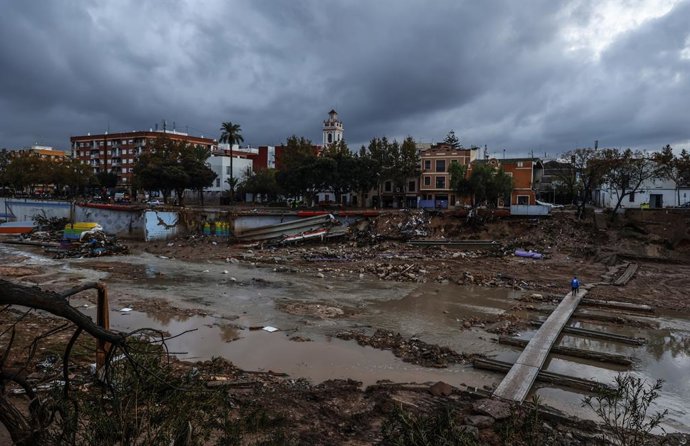 Archivo - Arxiu- Estralls ocasionats per la dana, a 13 de novembre del 2024, a Picanya