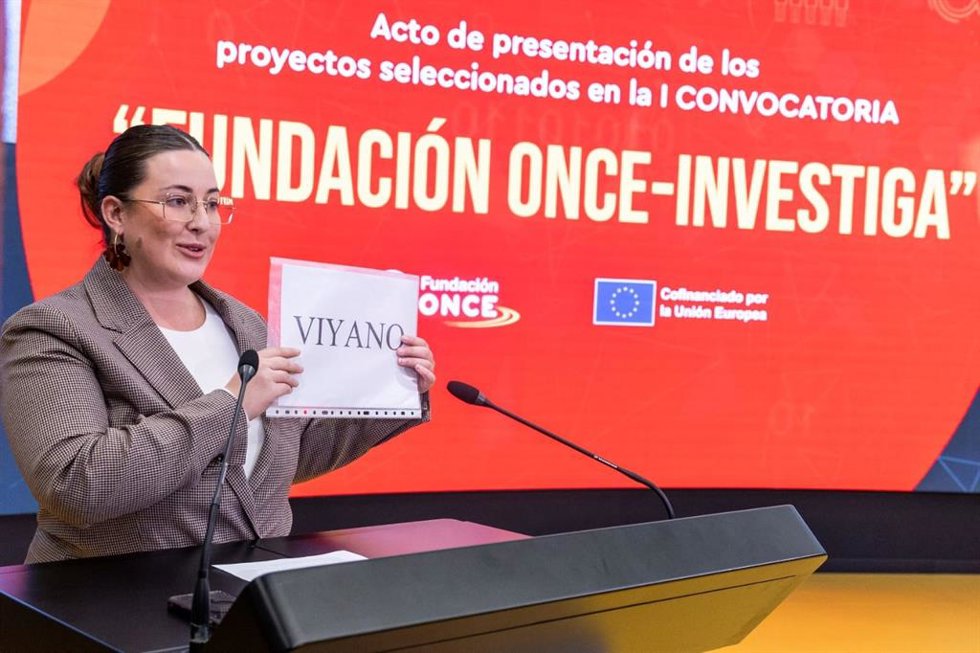Elena Rueda alumna de segundo año de la Escuela de Doctorado de Psicología de la Universidad de Málaga (UMA), ha sido seleccionada entre los beneficiarios de becas predoctorales dentro de la primera edición de la convocatoria Fundación ONCE-Investiga.