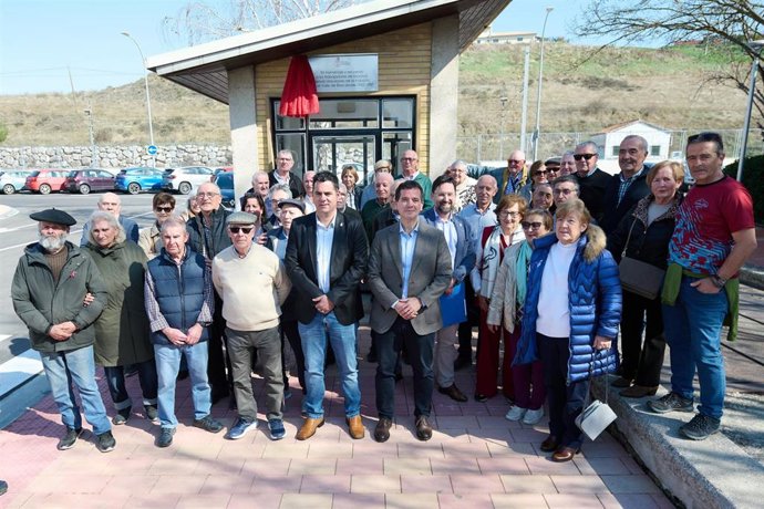 Imagen de la visita al polígono industrial Mocholí