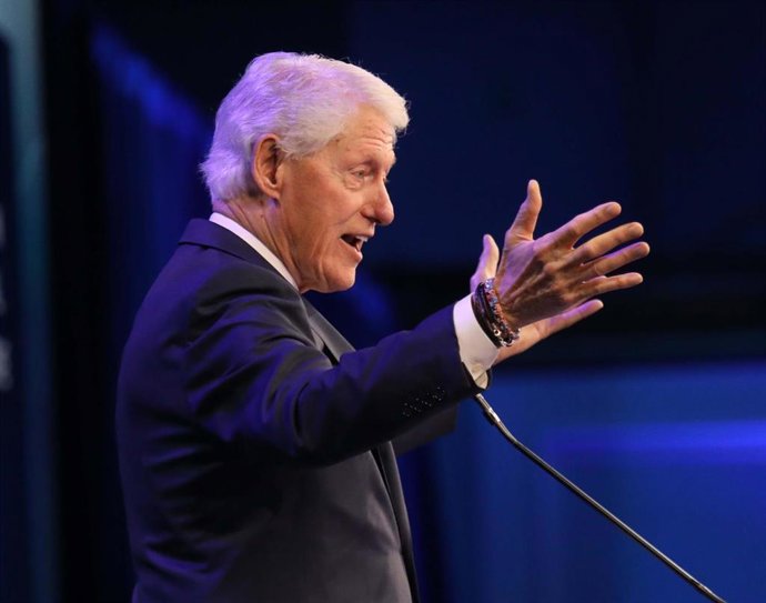Archivo - El expresidente de EEUU Bill Clinton 